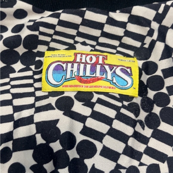 VTG 80s Pullover HOT CHILLYS Ski
Jacket OP ART 3 D Dolman Lycra - Picture 5 of 8